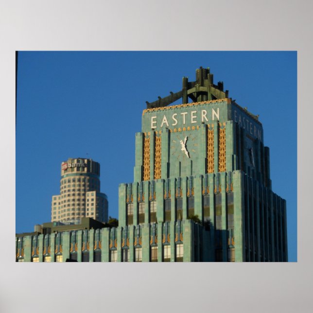 Downtown Los Angeles Poster (Front)