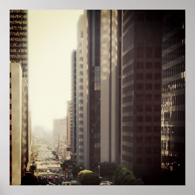 Downtown Los Angeles Poster (Front)
