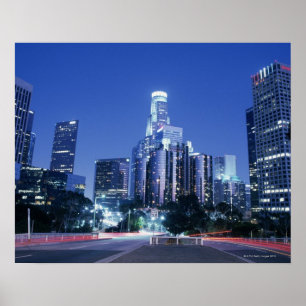 Downtown Los Angeles Poster