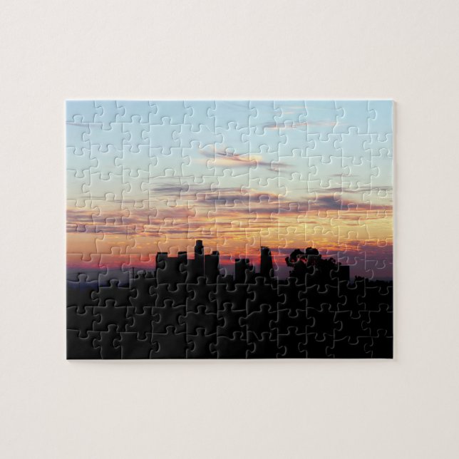 Downtown Los Angles Jigsaw Puzzle (Horizontal)