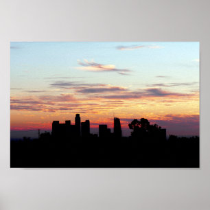 Downtown Los Angles Poster