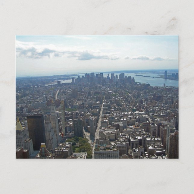 Downtown Manhattan 002 Postcard (Front)
