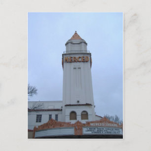 Downtown Merced Postcard