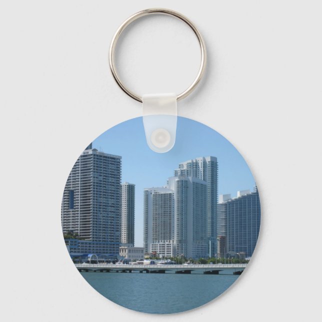 Downtown Miami Key Ring (Front)