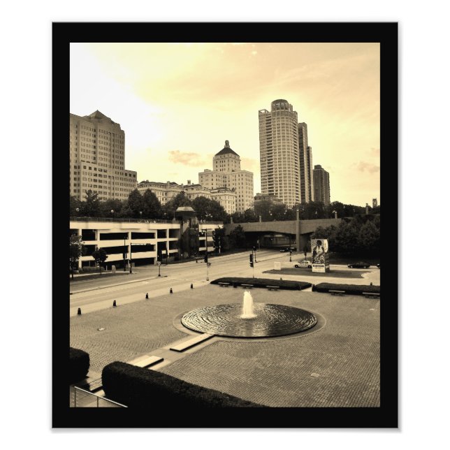 Downtown Milwaukee Photo Print (Front)
