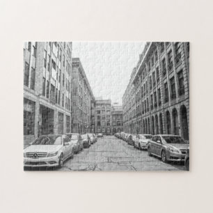 Downtown Montreal. Jigsaw Puzzle