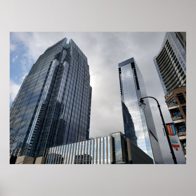 Downtown Nashville, Tennessee Poster (Front)