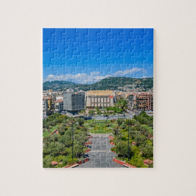 Downtown Nice, France Jigsaw Puzzle (Vertical)