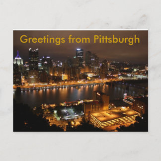 Downtown Pittsburgh, Greetings from Pittsburgh Postcard