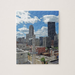 Downtown Pittsburgh Skyline Jigsaw Puzzle