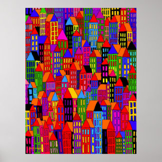 downtown - poster