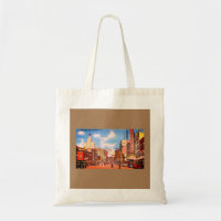 Downtown Providence, RI Vintage Photo