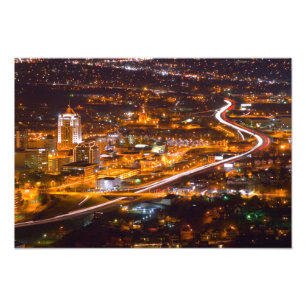 Downtown Roanoke, Virginia Photo Print