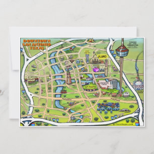 Downtown San Antonio Card