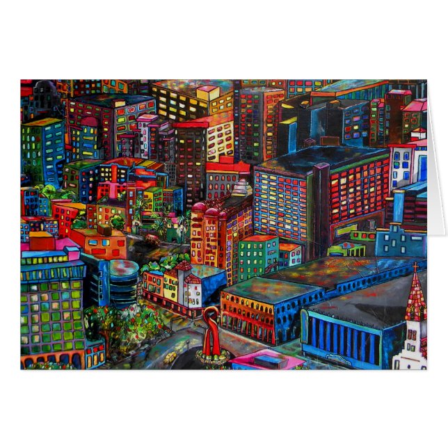 downtown san antonio card (Front Horizontal)