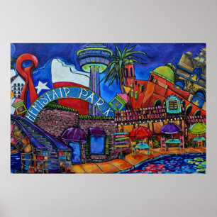 Downtown San Antonio Print