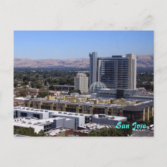 Downtown San Jose Postcard (Front)