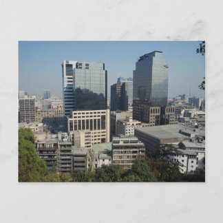 Downtown Santiago, Chile Postcard