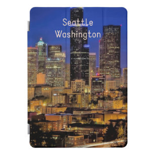 Downtown Seattle, cityscape photograph iPad Pro Cover