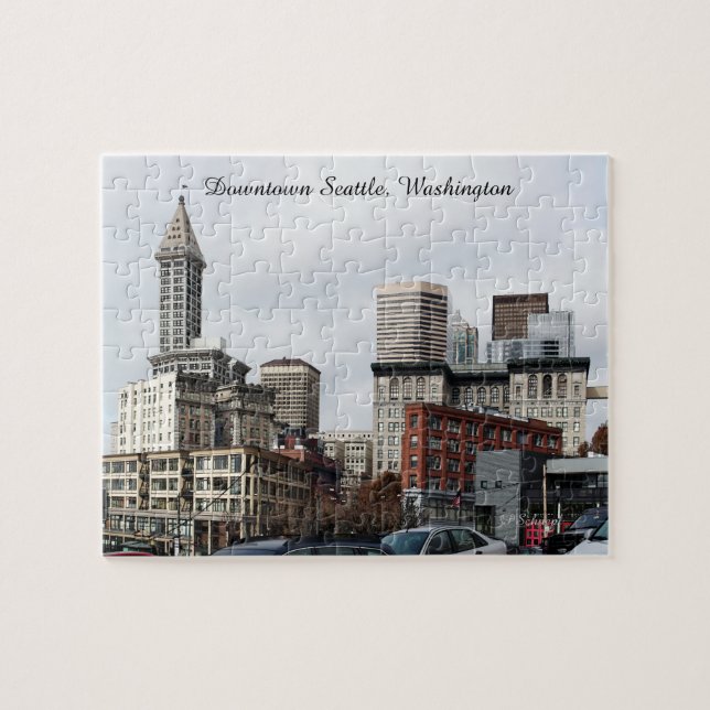 Downtown Seattle, Washington Jigsaw Puzzle (Horizontal)