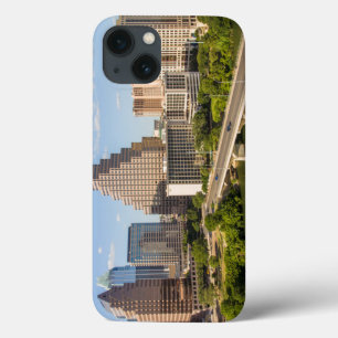 Downtown Skyline on Lady Bird Lake iPhone 13 Case
