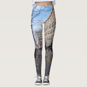 Downtown Springfield Leggings