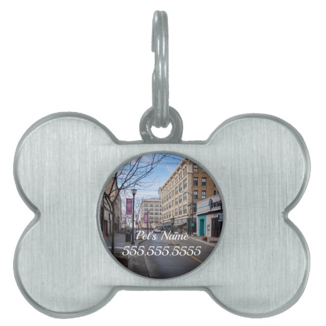 Downtown Springfield Pet ID Tag (Front)