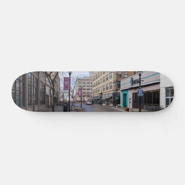 Downtown Springfield Skateboard (Horz)