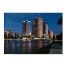 Downtown Tampa Acrylic Wall Art