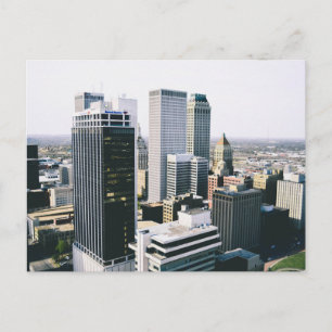 Downtown Tulsa Skyline Postcard