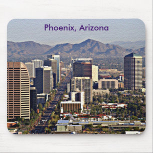 Downtown View of Phoenix, Arizona Mouse Pad