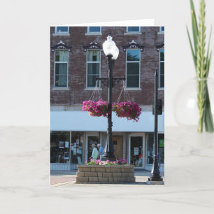Downtown Washington, Iowa Card