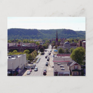 Downtown - Winona, MN Postcard