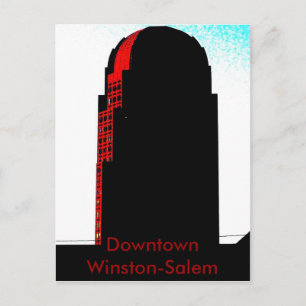 Downtown Winston-Salem, NC Postcard