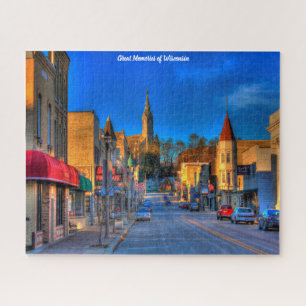 Downtown Wisconsin. Jigsaw Puzzle