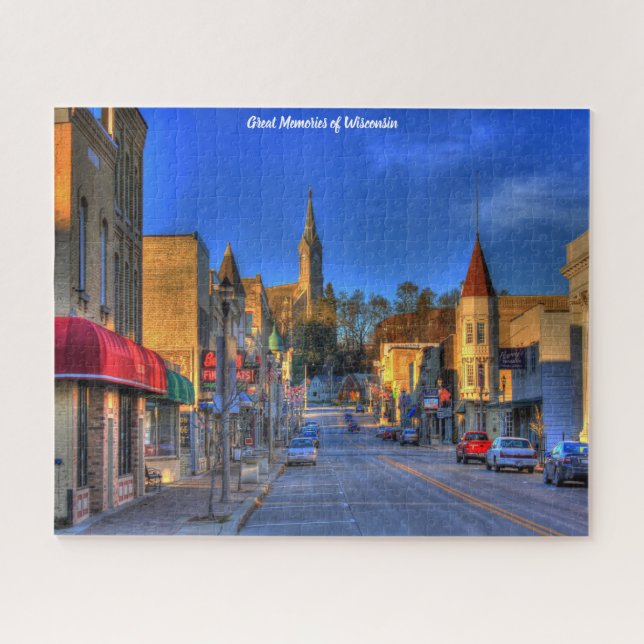 Downtown Wisconsin. Jigsaw Puzzle (Horizontal)