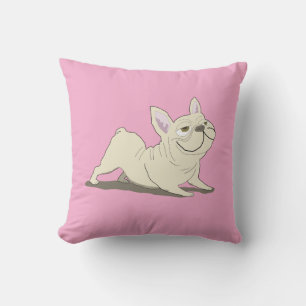 Downward dog, cushion