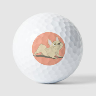 Downward dog golf balls