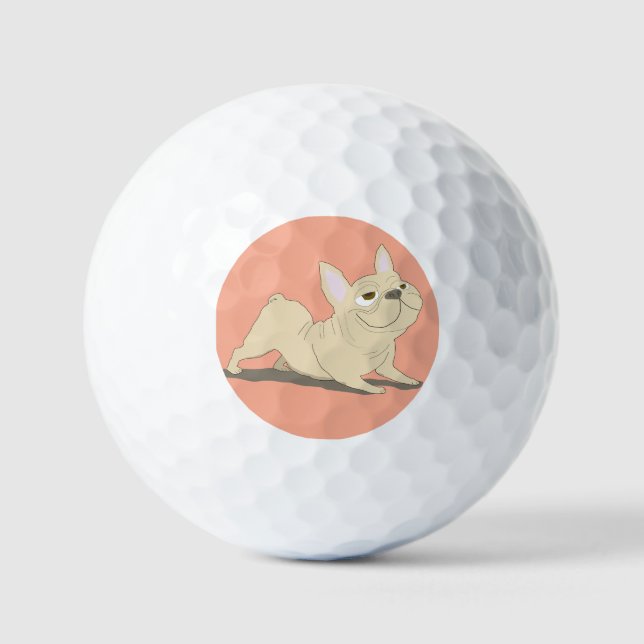 Downward dog golf balls (Front)