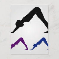downward facing dog yoga pose