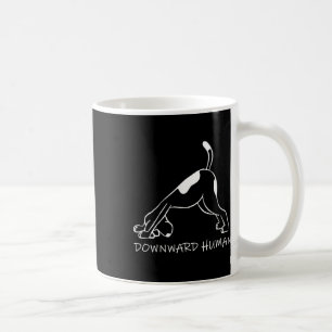 Downward Human Dog Funny Yoga Lover Pet Gift Coffee Mug
