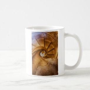 Downward spirl staircase, Portugal Coffee Mug