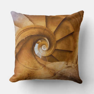 Downward spirl staircase, Portugal Cushion