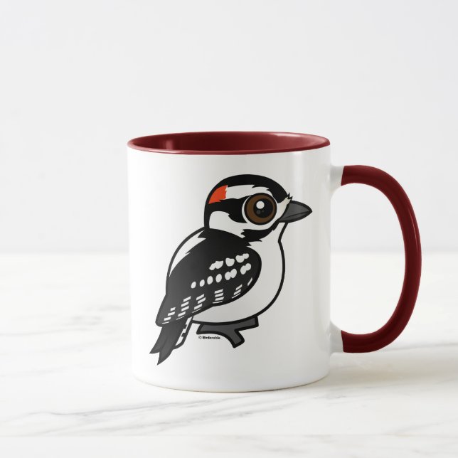 Downy Woodpecker Mug (Right)