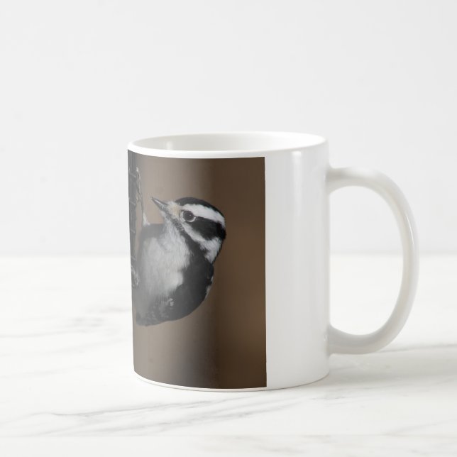 Downy woodpecker mug (Right)
