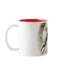 Downy Woodpecker Tea Mug- personalise