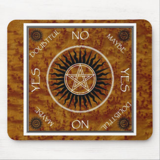 Dowsing Pentangle Pentagram Divination Board Mouse Pad