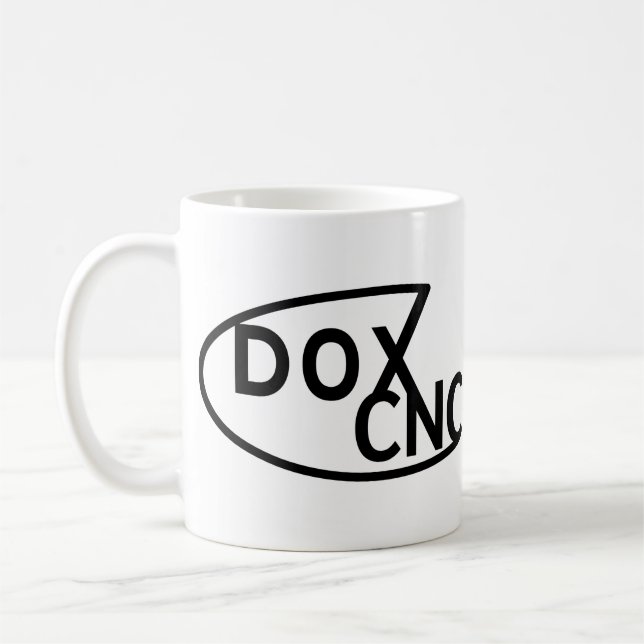 Dox CNC Coffee Mug (Left)