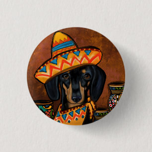DOXIE 3 CM ROUND BADGE