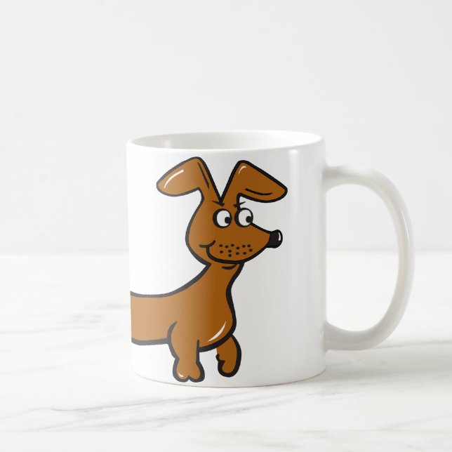 Doxie Dachshund Coffee Mug (Right)
